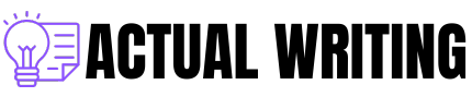 Actual Writing Logo